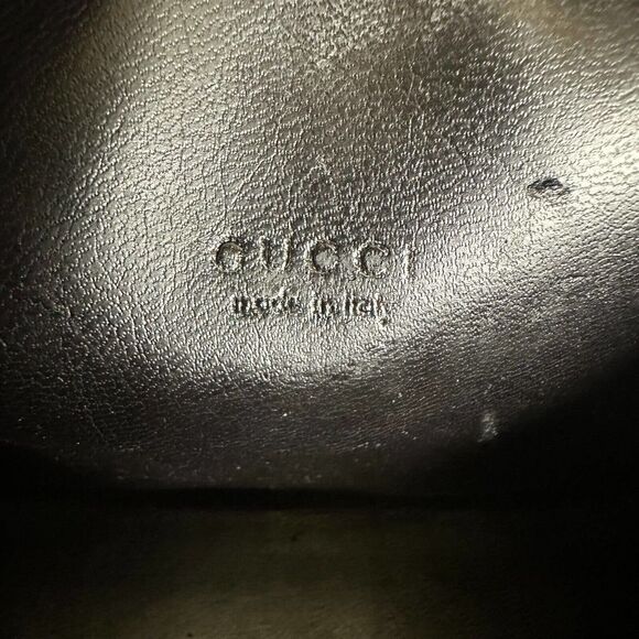 Gucci Bamboo Black Nylon Cosmetics Pouch Bag - Picture 14 of 16